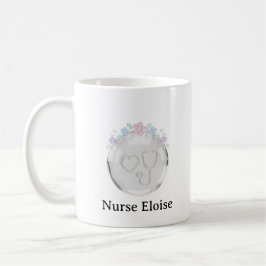 Personalized Nurse Gift Emblem Mug Kaffeetasse