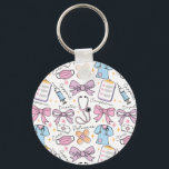 Personalized Nurse Keychain | Custom Nurse Name Schlüsselanhänger<br><div class="desc">Carry a little nurse pride everywhere with this personalized nurse keychain.
Customize it with a name to create a unique and meaningful accessory.
Perfect as a small gift for nurses,  coworkers,  or nursing graduates.</div>