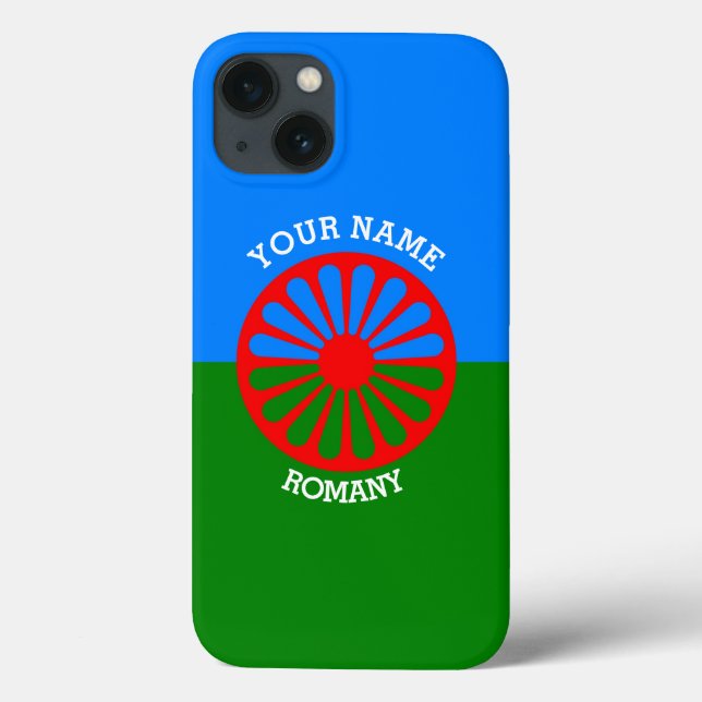 Personalized Official Romany gypsy travellers flag Case-Mate iPhone Hülle (Rückseite)