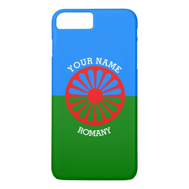 Personalized Official Romany gypsy travellers flag Case-Mate iPhone Hülle (Rückseite)