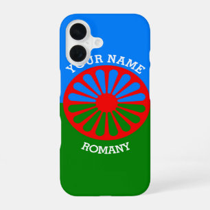 Personalized Official Romany gypsy travellers flag iPhone 16 Hülle