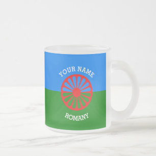 Personalized Official Romany gypsy travellers flag Mattglastasse