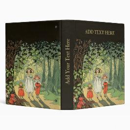 Personalized Old Children's Book 3-Ring Binder 2,5 Cm Ordner