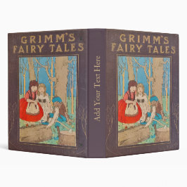 Personalized Old Children's Book 3-Ring Binder 2,5 Cm Ordner