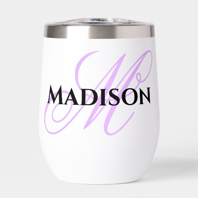 Personalized outdoor wine glass thermal wine tumbl (Vorderseite)