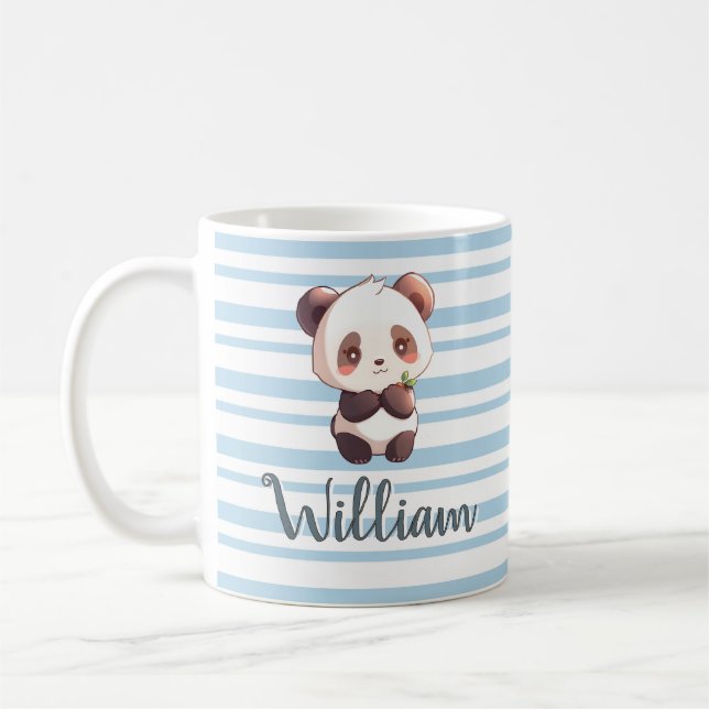 Personalized Panda Mug Kaffeetasse (Links)