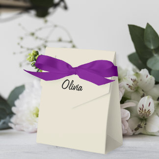 Personalized Party Box Gift Bag Favour neutral Geschenkschachtel