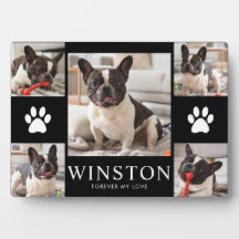 Personalized Pet Dog Memorial Photo Keepsake