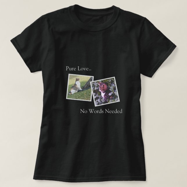 Personalized Pet Lover T-shirt (Design vorne)