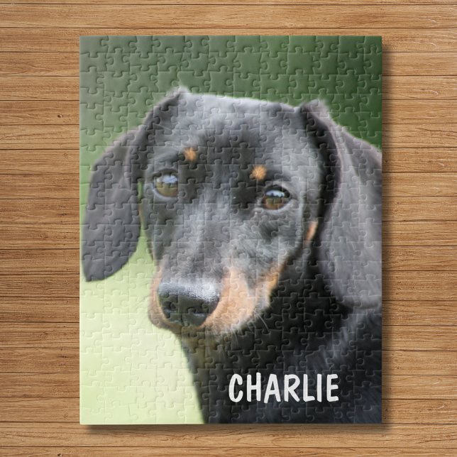 Personalized Pet Photo & Custom Name Puzzle (Custom Pet Photo & Name Puzzle)