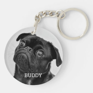 Personalized Pet Photo Dog Lover Keepsake Schlüsselanhänger