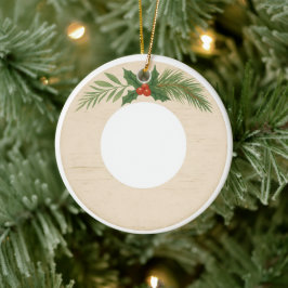 Personalized Pet Photo Ornament | Our First Christ