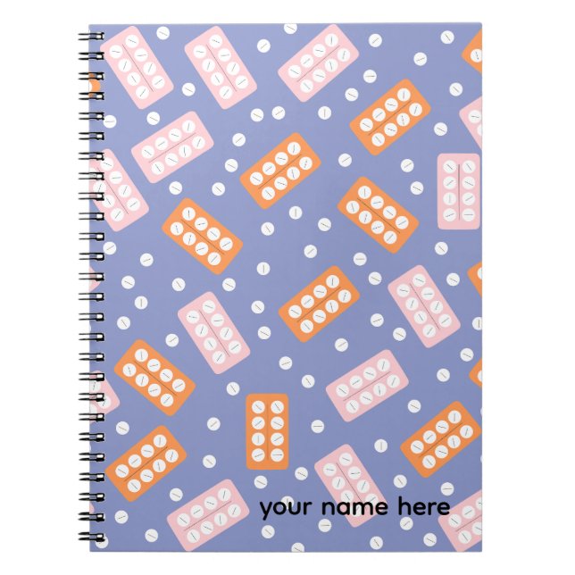 Personalized Pharmacy Tech Notebook Notizblock (Vorderseite)