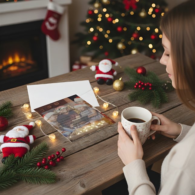 Personalized Photo Christmas Greeting Card Einladung (Von Creator hochgeladen)