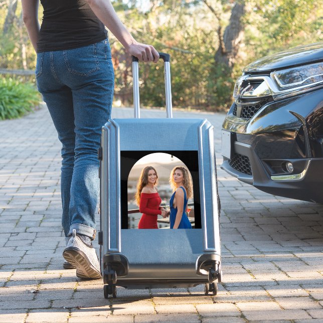 Personalized Photo Custom-Cut Vinyl Name Sticker (Koffer Insitu)