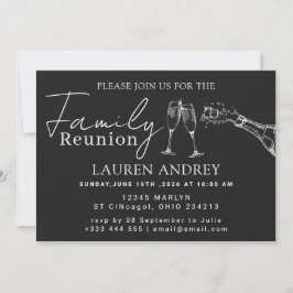 Personalized photo Family Reunion Party Invitation Einladung
