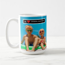 Personalized photo gift for Grandpa  from children