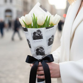 Personalized Photo  – Love You Forever Geschenkpapier