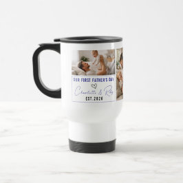 Personalized Photo Mug – Our First Father’s Day Reisebecher