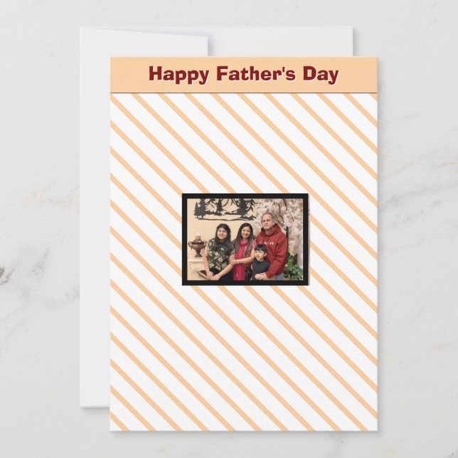 Personalized  Photo Picture Friends Family Feiertagskarte (Vorderseite)