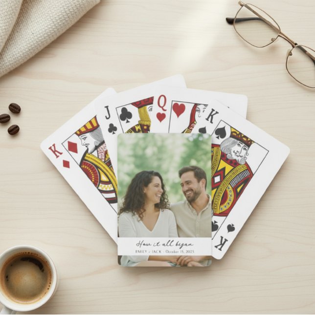  Personalized Photo Playing Cards - Custom Wedding Spielkarten (Von Creator hochgeladen)