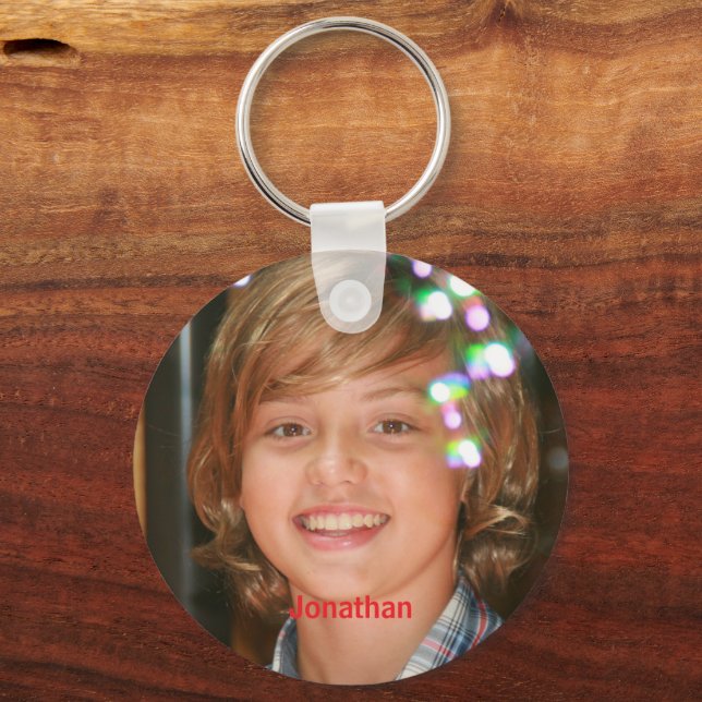 Personalized Photo  Schlüsselanhänger (Rückseite)