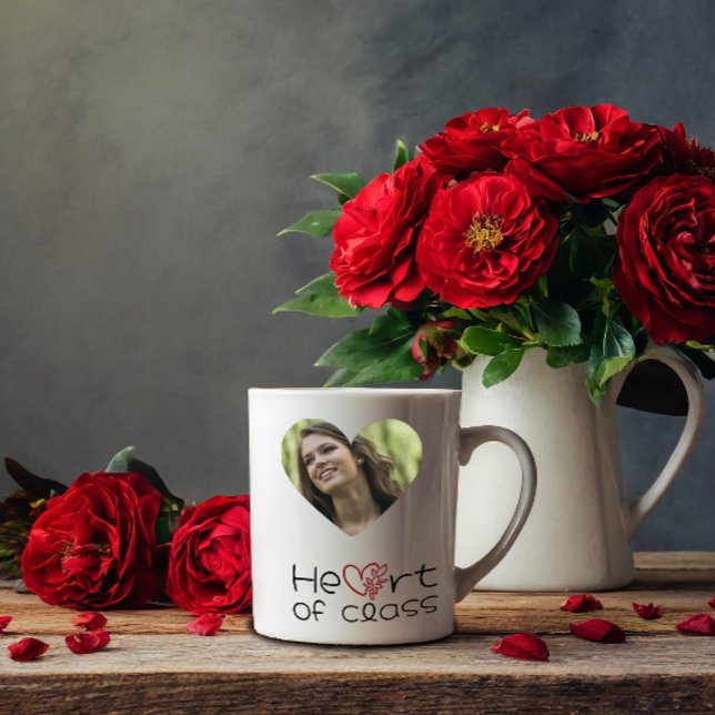 Personalized Photo Teacher Appreciation Gift Tasse (Von Creator hochgeladen)