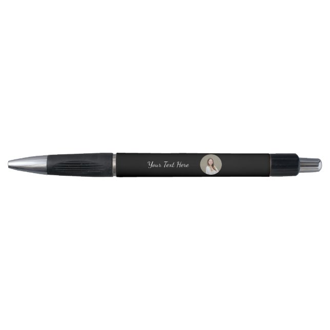 Personalized Photo Text Elegant Writing Pen Kugelschreiber (Vorderseite)