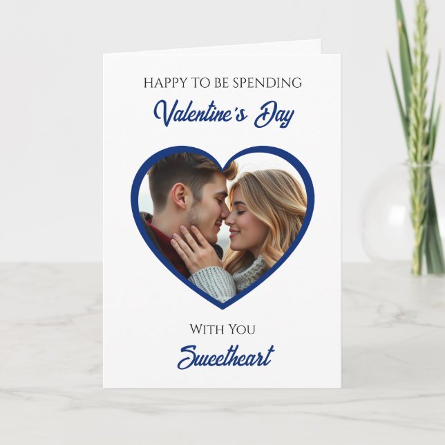 Personalized Photo Valentine's Day | My Favorite  Karte (Vorderseite)