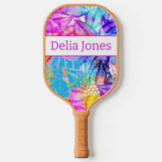 Personalized pickle ball paddle