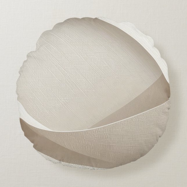 Personalized Pillow – Welcome Rundes Kissen (Vorderseite)