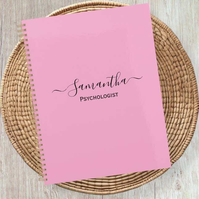 Personalized Pink Planner - Corporate Gift, PhD  Planer (Von Creator hochgeladen)