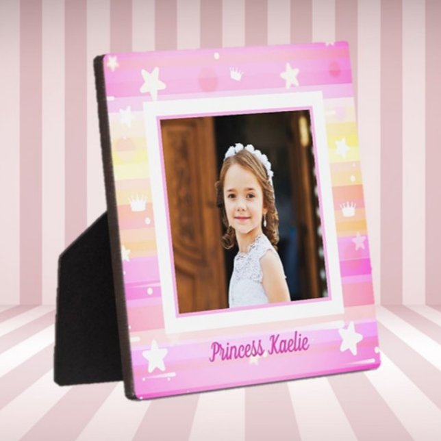 Personalized Princess Photo tabletop Plaque Fotoplatte (Von Creator hochgeladen)