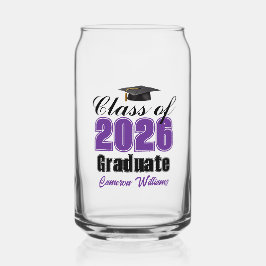 Personalized Purple Class of 2026 Graduation Dosenglas