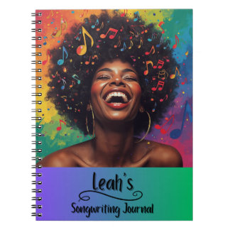 PERSONALIZED Rap Hip Hop Songwriting Journal Notizblock