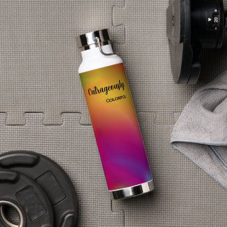 Personalized Raspberry Pear Trinkflasche