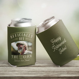 Personalized Retiree Party Favor Retirement Photo  Dosenkühler