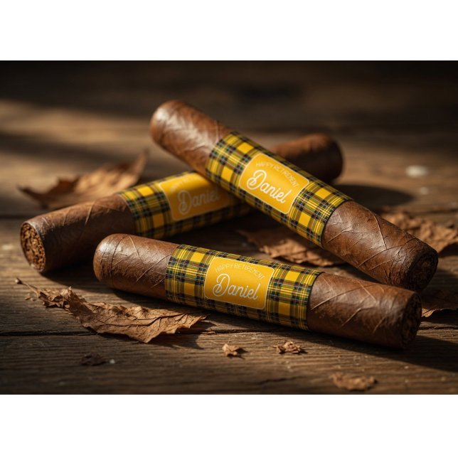 Personalized Retirement Cigar Band Sticker (Von Creator hochgeladen)