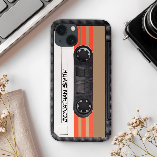 Personalized Retro Casette 80's Case-Mate iPhone Hülle (Von Creator hochgeladen)