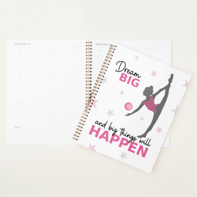 Personalized Rhythmic Gymnast Dream Big Planner wi Planer (Anzeige)