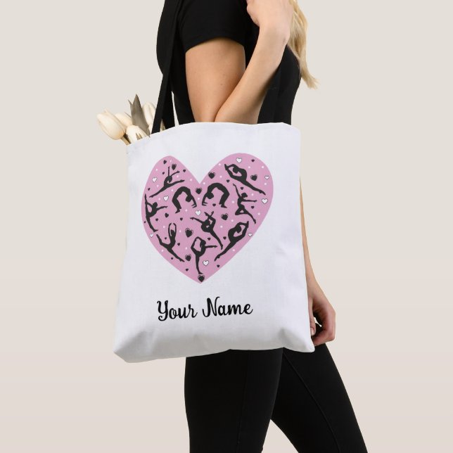 Personalized Rhythmic Gymnastics Tote Bag Pink (Von Nahem)