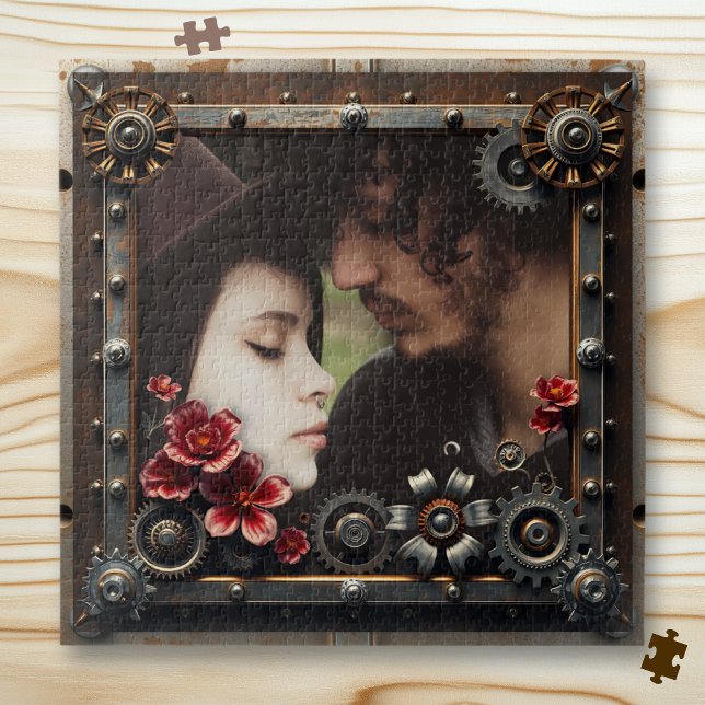 Personalized Romantic Gift  Photos Template Puzzle (Von Creator hochgeladen)