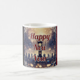 Personalized romantic New Year’s Celebration Mug  Kaffeetasse