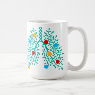 Personalized Santa's Pulmonary technologist Kaffeetasse