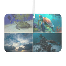 Personalized Scenic Image Rectangle Autolufterfrischer