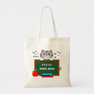 Personalized School Book Tote Bags Tragetasche