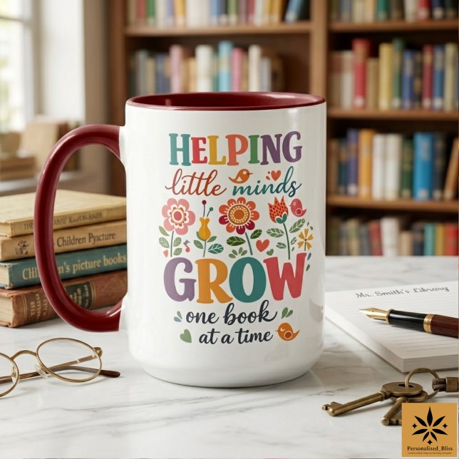 Personalized School Librarian | Happy School  Tasse (Personalized School Librarian | Happy School Mug
)
