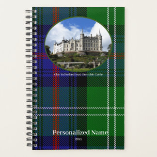 Personalized Scottish Clan Sutherland Tartan Planer