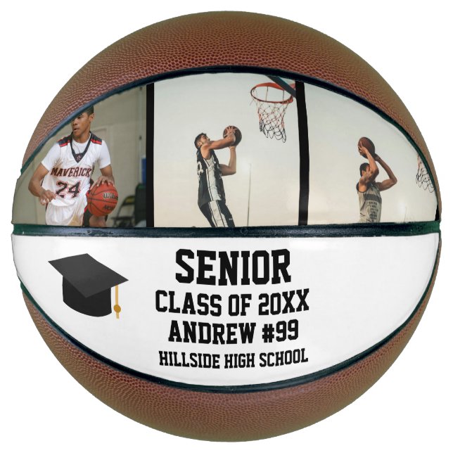 Personalized Senior Night Class Of 2026 Graduation Basketball (Vorderseite)