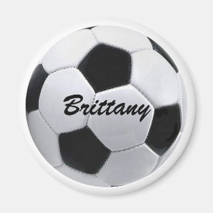Personalized Soccer Ball Magnet